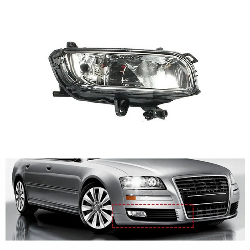

Car Front Bumper Halogen Fog Light Lamp For A8 Quattro A8 D3 2008-2010