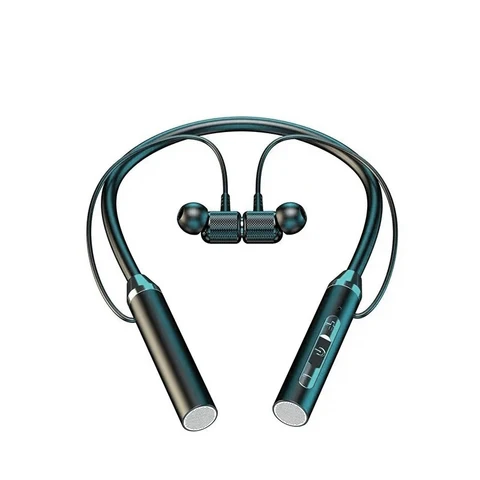 Беспроводные спортивные наушники Bluetooth 5.0 с шейным ремешком