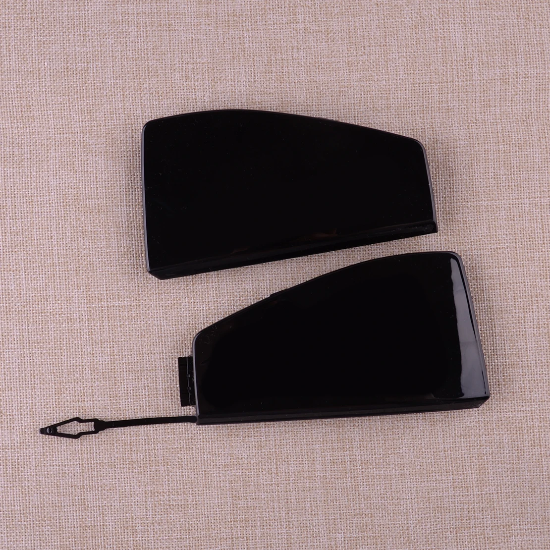 

1 пара 51118092124 51118069237 передний бампер для автомобиля, буксировочный крюк, крышка, черная пластиковая крышка, подходит для BMW G05 X5 M Sport 2019 2020 2021 2022