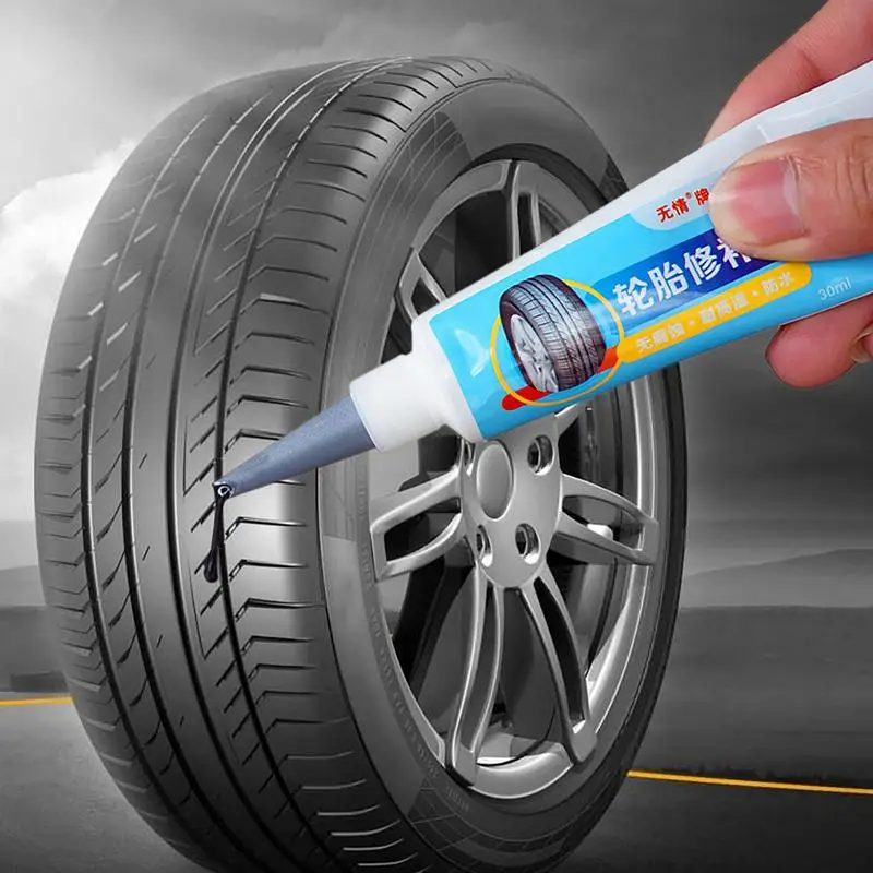 

30ml Tyre Repair Glue Waterproof Tire External Glue Sidewall Tire Strong Adhesive Universal Tire Repair Patch Rubber Glue Tool