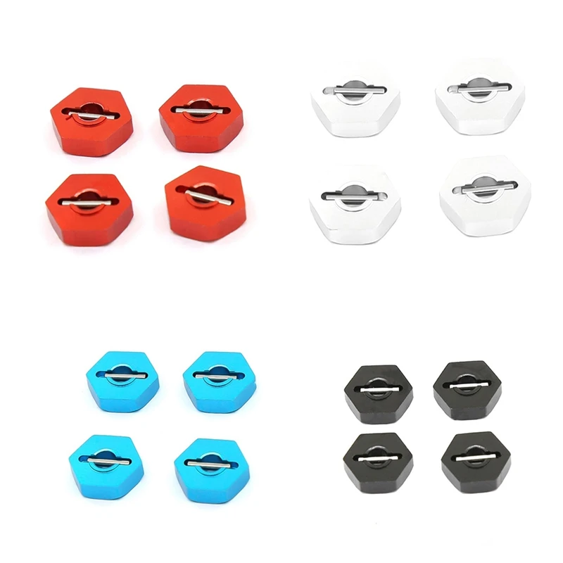 

Металлическая Ступица колеса 12 мм, 4 шт., шестигранная с штифтами для Traxxas 1/16 Slash 4WD E-Revo/VXL Топ VXL, детали для модернизации радиоуправляемых авто...