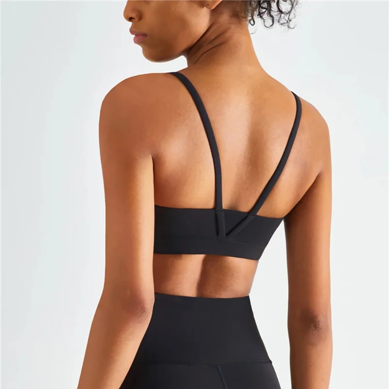 Vnazvnasi спортивный бюстгальтер с ремешками для женщин роскошный тренажерный зал