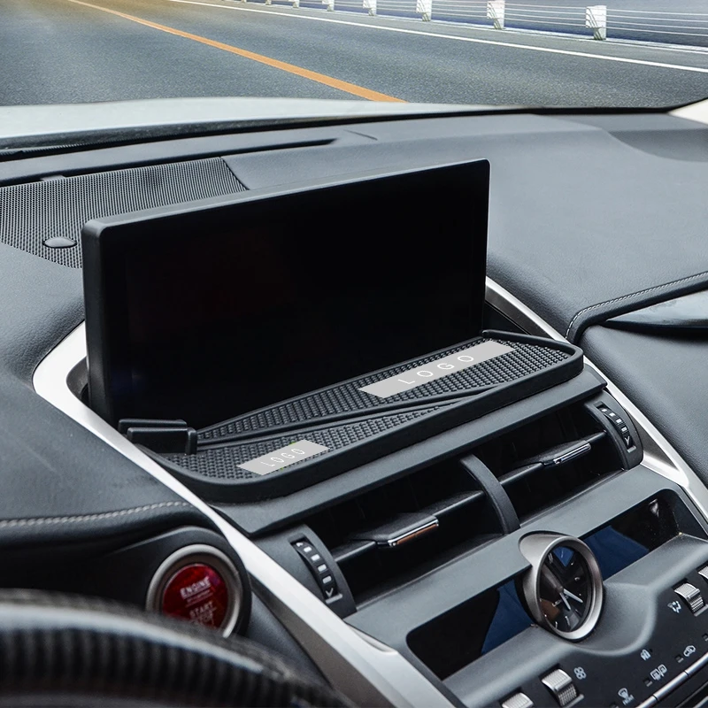 Новинка противоскользящий автомобильный коврик в клетку Накладка для навигации