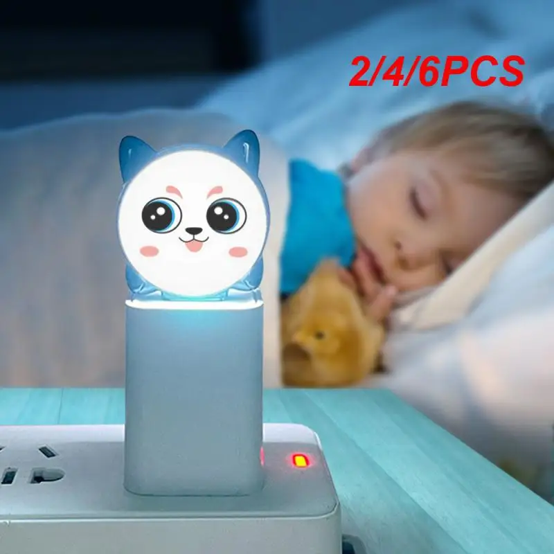 

2/4/6 шт., USB-лампа для голосового управления
