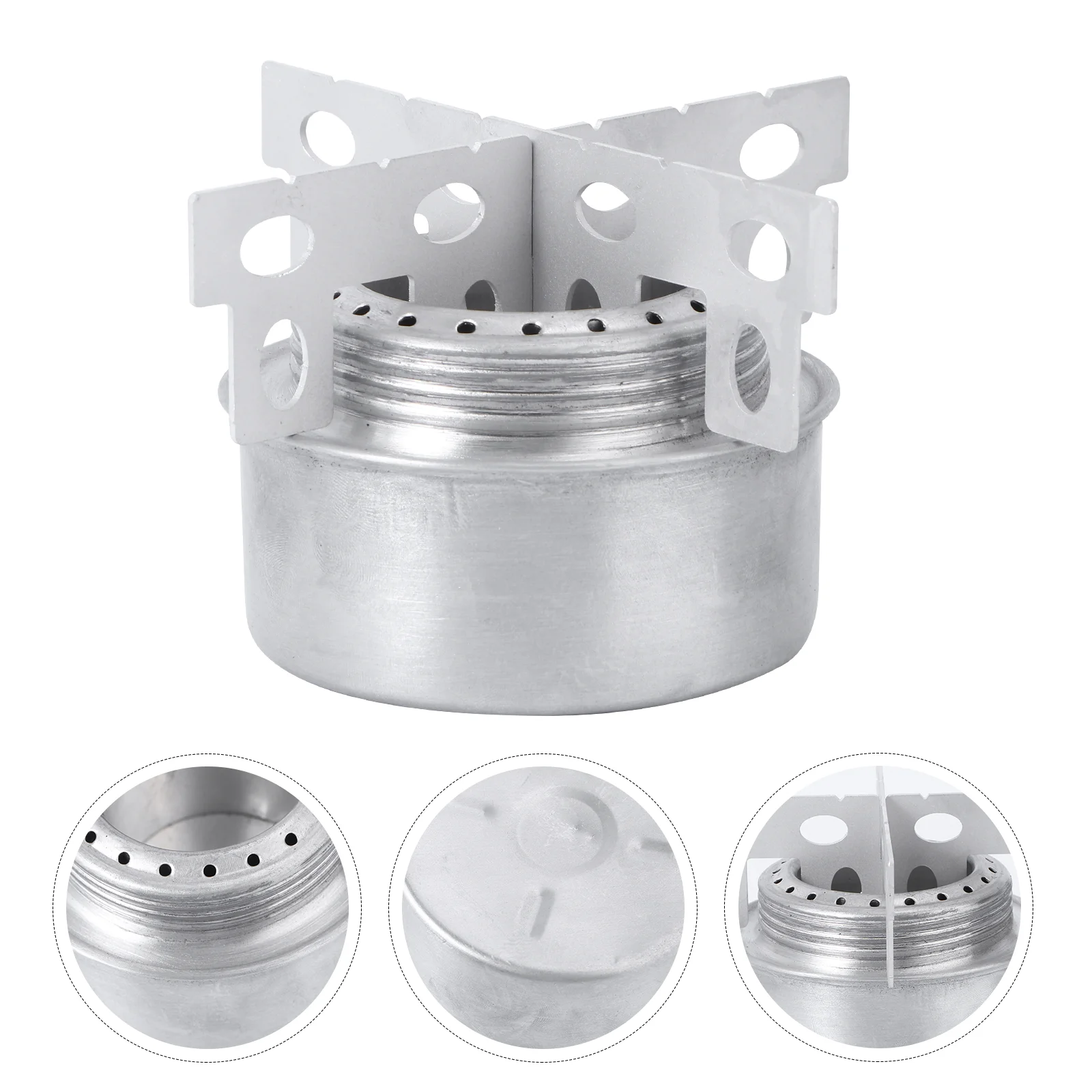 

Alchole Butane Gas Stove Portable Cooker Outdoor Cookware Pot Holder Set Folding Propane Camp Stove Liquid Stove Set