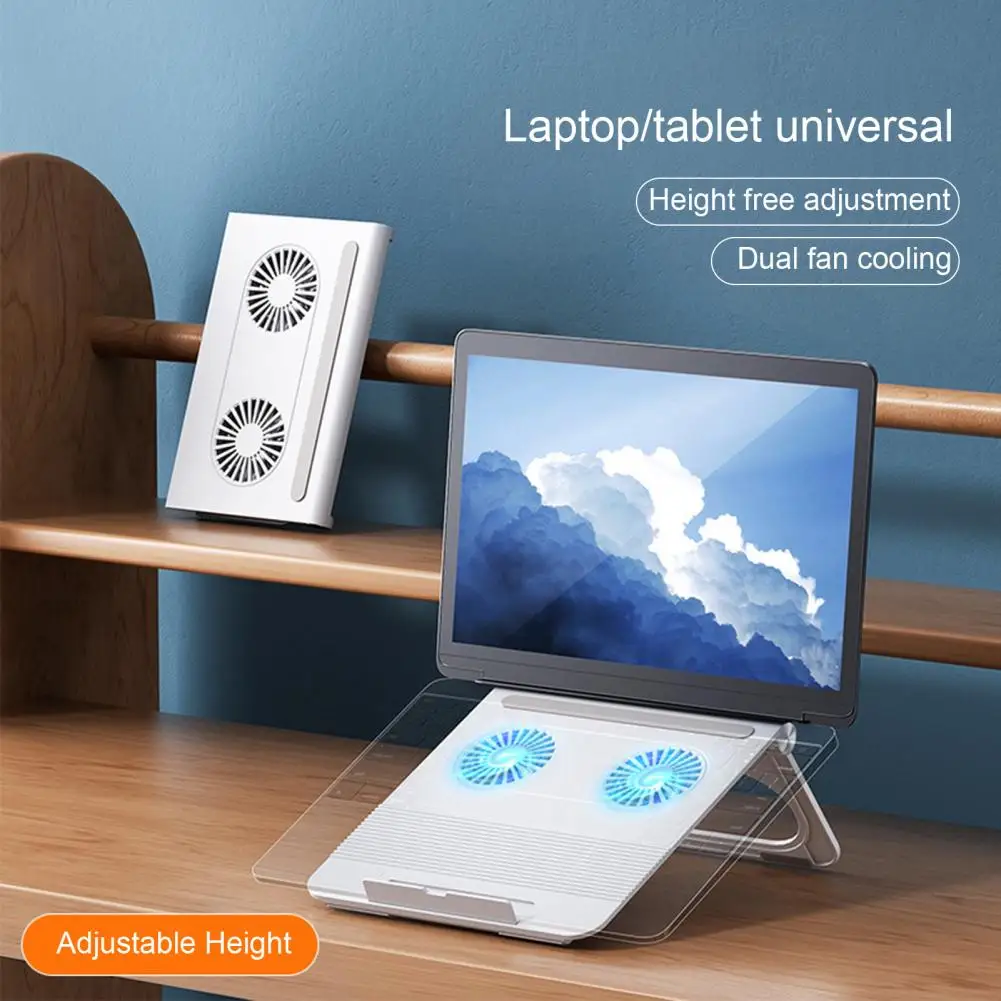 

Laptop Cooler Unique 12kg Load Weight Lightweight Foldable Design Heat Sink Computer Accessories