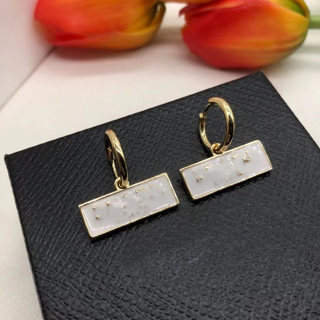 

Европейские и американские новые прямоугольные Подвесные серьги