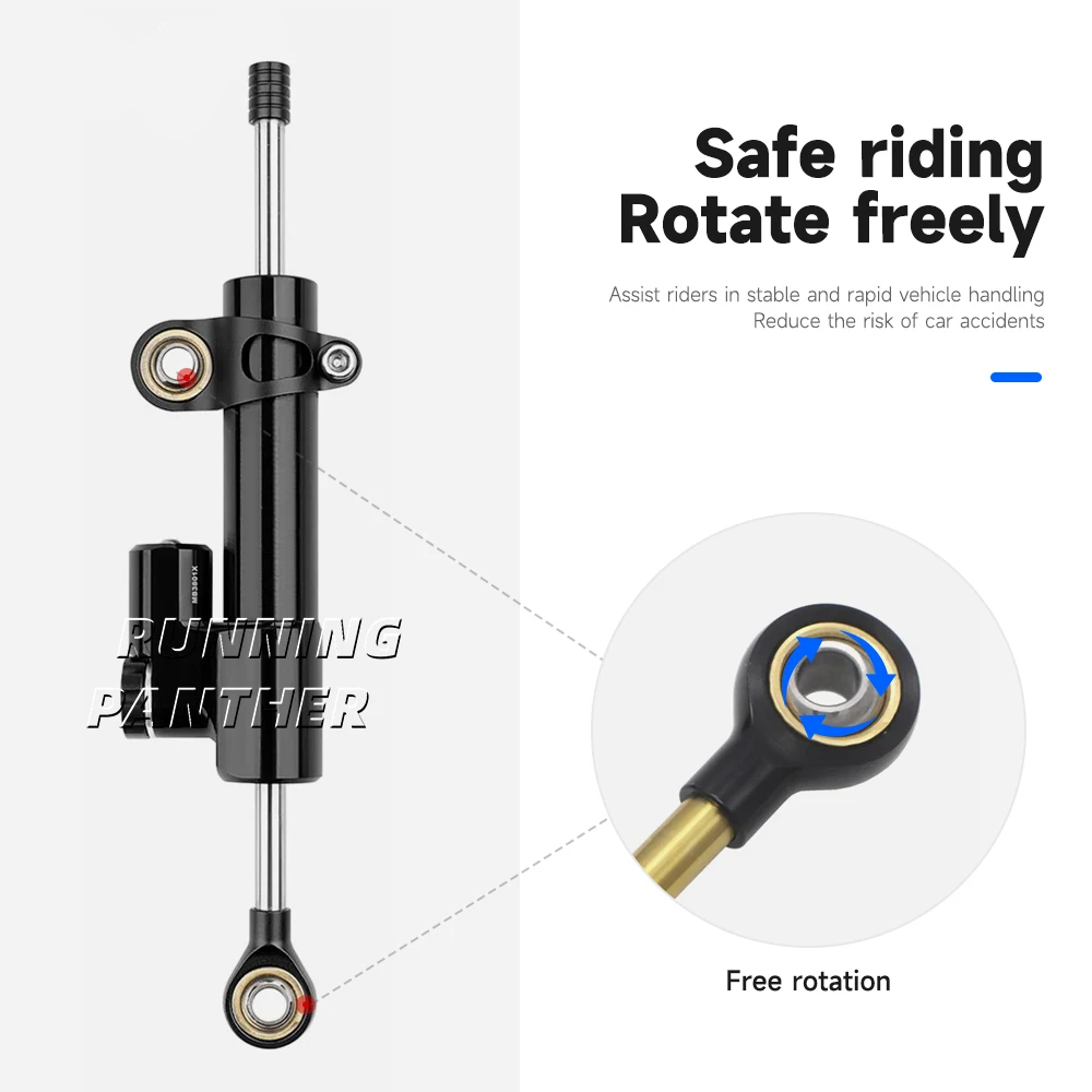 Новый комплект стабилизатора рулевого управления мотоцикла демпфер и кронштейн