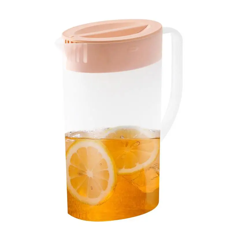 

Lemon Pitcher Large Drinking Water Dispenser Kettle Portable Food Grade Drinks Container With V Spout Household Pitcher For Cold