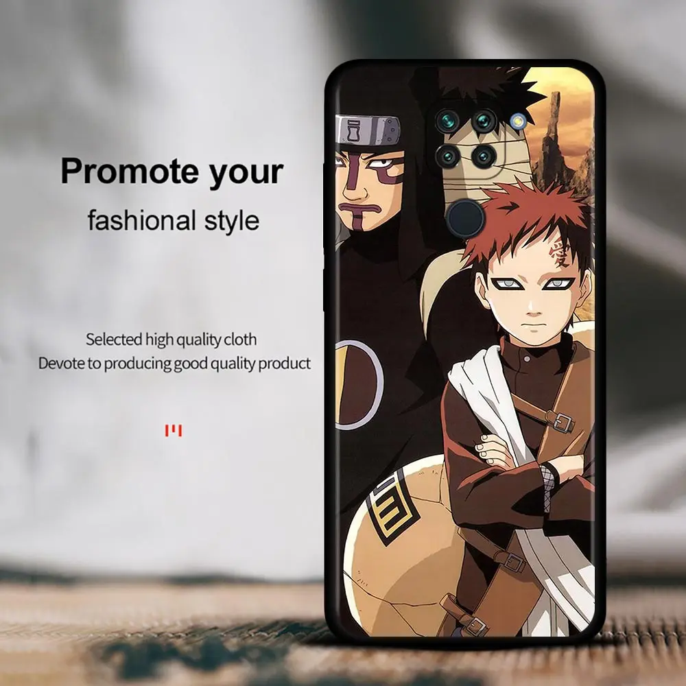 Чехол для телефона Xiaomi Redmi Note 11T 10 9S 9T 9 8T 8 чехол redmi K40 10c 9a 9c силиконовый Наруто три