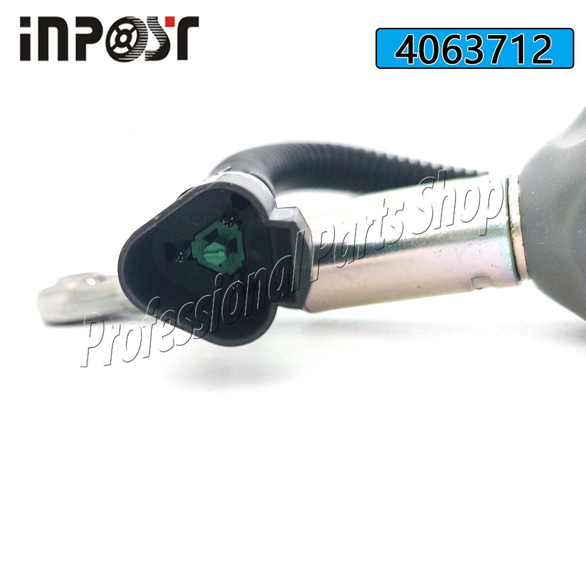 Фото Новый соленоид остановки подачи топлива 24В 4063712 SA-5030-24 для CUMMINS 6CT 8.3L, для экскаватора KOMATSU 24В №5