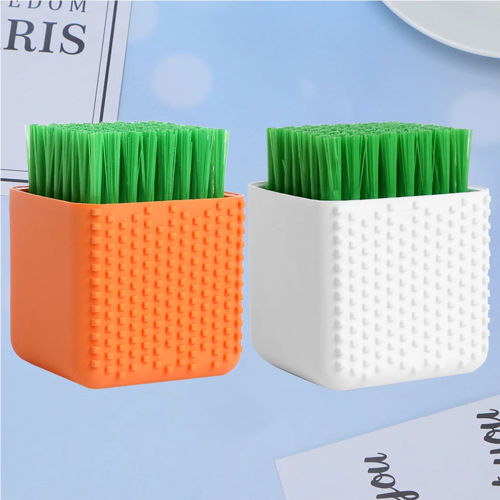 

Brush Brushes Scrubber Cleaning Clothes Laundry Silicone Shoes Clothing Washing Cloth Clean Pot Cleanermultifunctional Scrub