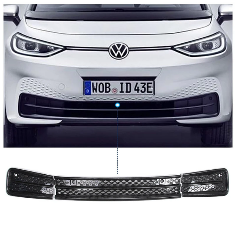

MCOM Suitable For Vm Id 3 Car Grille Mesh Three-stage Anti-insect And Anti-fouling Mesh Front End Решетка Радиатора