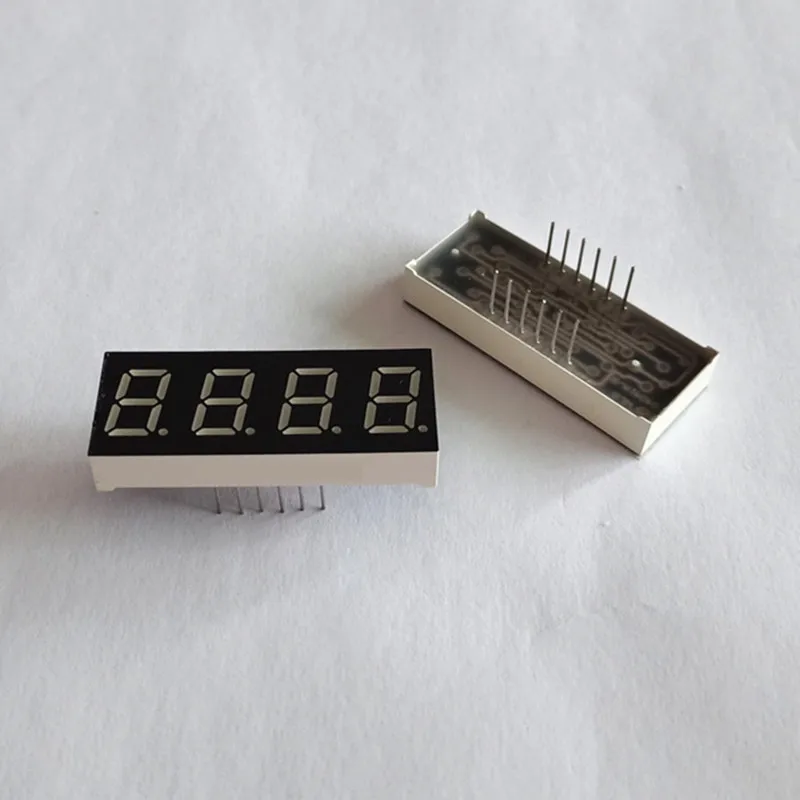 10 шт. 0 4 дюйма 4-битный цифровой модуль красного света KYX-4402AS/BS 40*16*7 мм 12-контактный