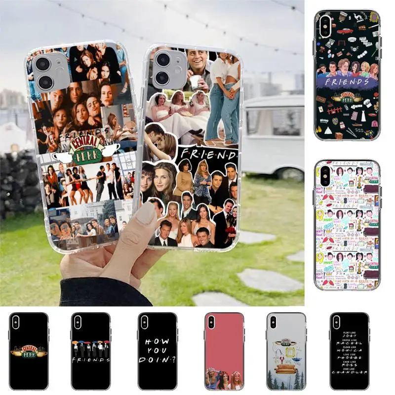 

Friends TV Show Phone Case For iPhone X XS MAX 6 6s 7 7plus 8 8Plus 5S SE 2020 XR 11 11pro max