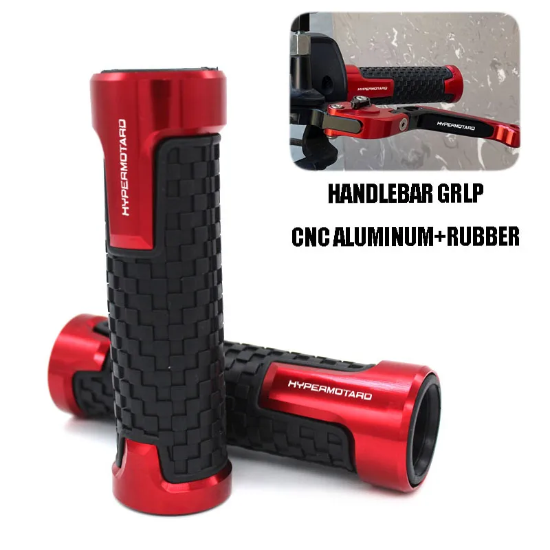 

Newest Motorcycle CNC Accessories Handlebar Grip Handle Bar Motorbike Grips For Ducati Hypermotard 1100 796 821 939 939SP EVO