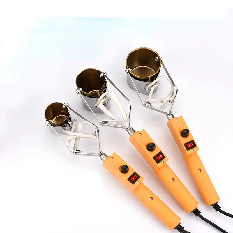 

Плавильная печь для олова свинцовая плавильная печь, небольшая ручная электрическая паяльная кастрюля с регулируемой температурой для дом...