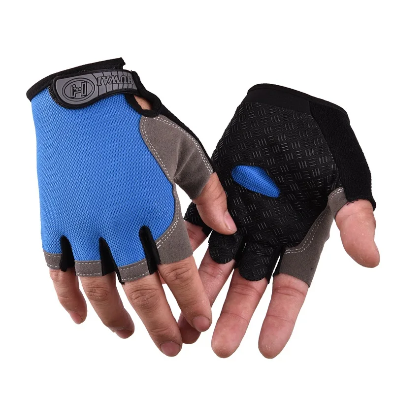 

Cycling Gloves Anti-slip Anti-sweat Men Women Half Finger Gloves Breathable Anti-shock Sports Gloves Bike Bicycle Glove