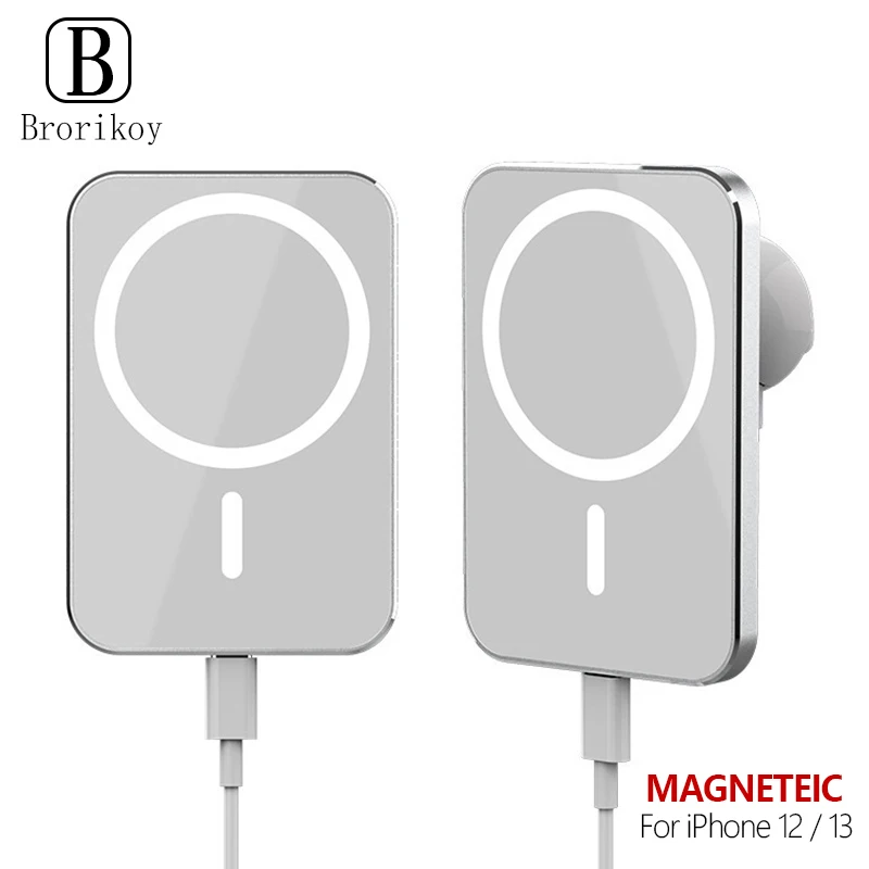 

15W Magnetic Wireless Chargers Car Air Vent Stand Mount Phone Holder Charging Station For iPhone 13 12Mini Dast Wireless Charger