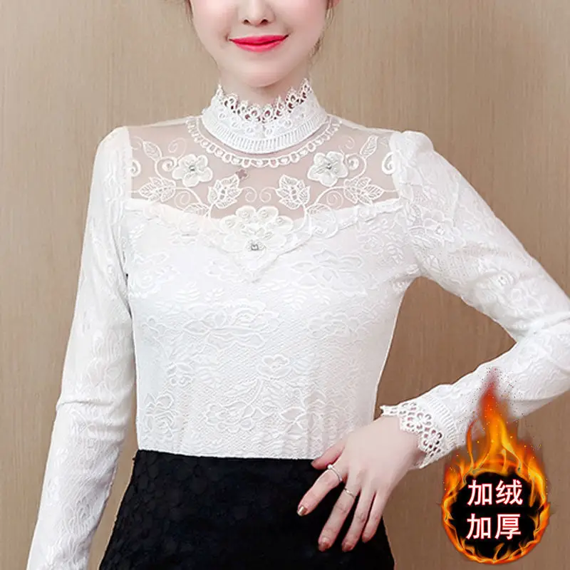 Новинка бархатная блузка с длинным рукавом облегающая футболка теплый топ