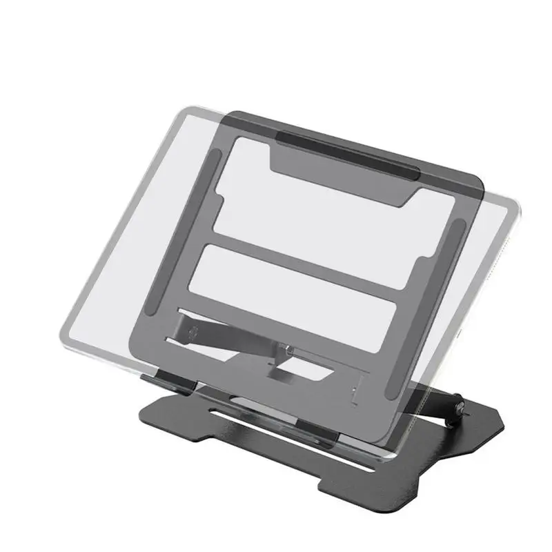 

Laptop Stand Adjustable Computer Stand With Hollow Base Design Ventilated Portable Laptop Riser Holder Mount For Most Notebooks