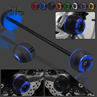 for bmw r1200r r 1200r r1200 r 2015 2017 motorcycle wheel protector cnc front fork axle crash sliders cap pad kit accessories