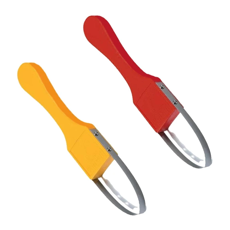 

Hand Loop Weeder Tool with Plastic Handle Iron Loop Design & for Sharp Blades Ma