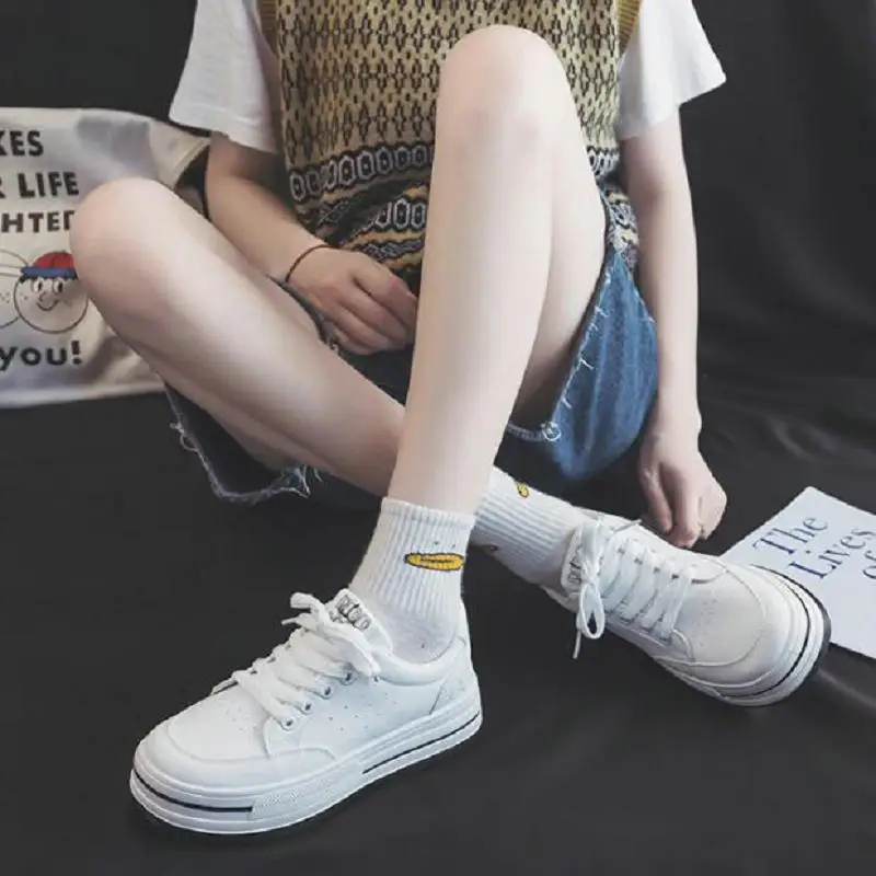 Women's Small white shoes new thick-soled casual shoes womens trifle sports shoes zapatos de mujer shoes for women sneakers