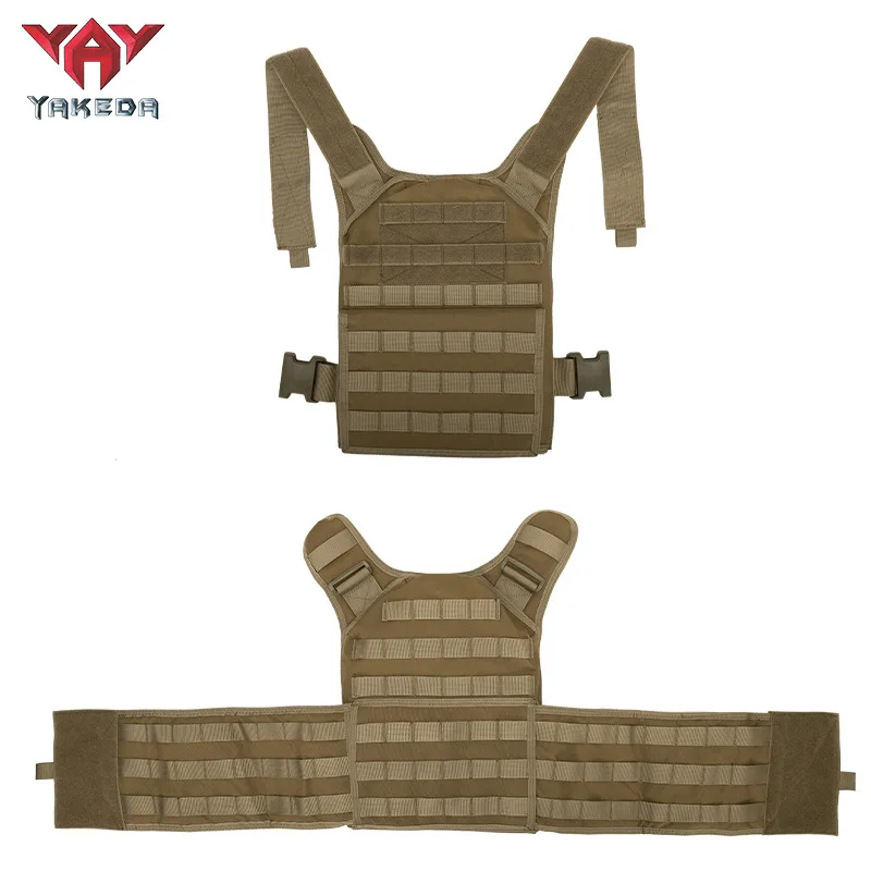 Фото Yakoda MOLLE System Многофункциональный расширительный дышащий износостойкий бронежилет, уличный настоящий CS тактический жилет серии VT-8329 №4