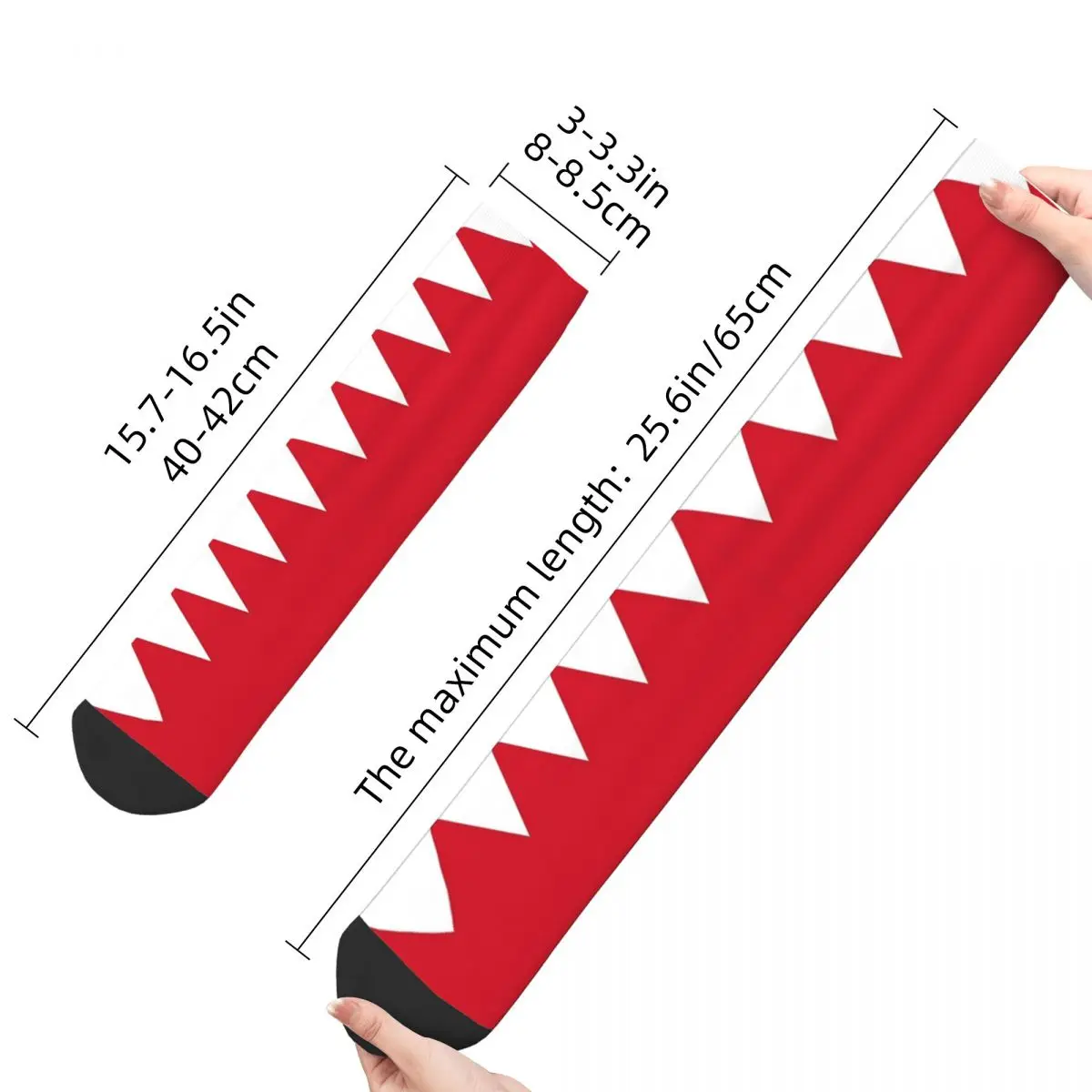 Bahrain Flag Adult Socks Unisex socks,men Socks women Socks