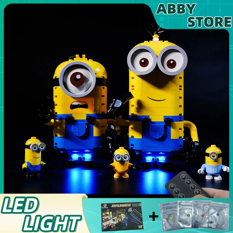 DIY радиоуправляемая лампочка для LEGO 75551 (только фотосессия без модели блоков)