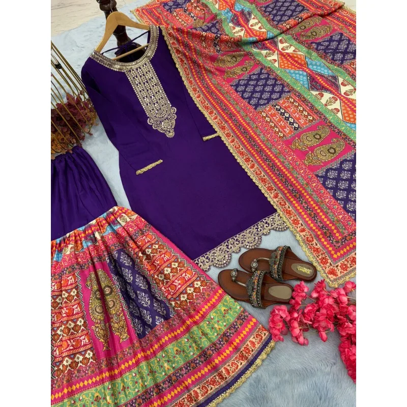 Salwar Kameez ПакистанI Индийское свадебное платье Костюм Polaroid