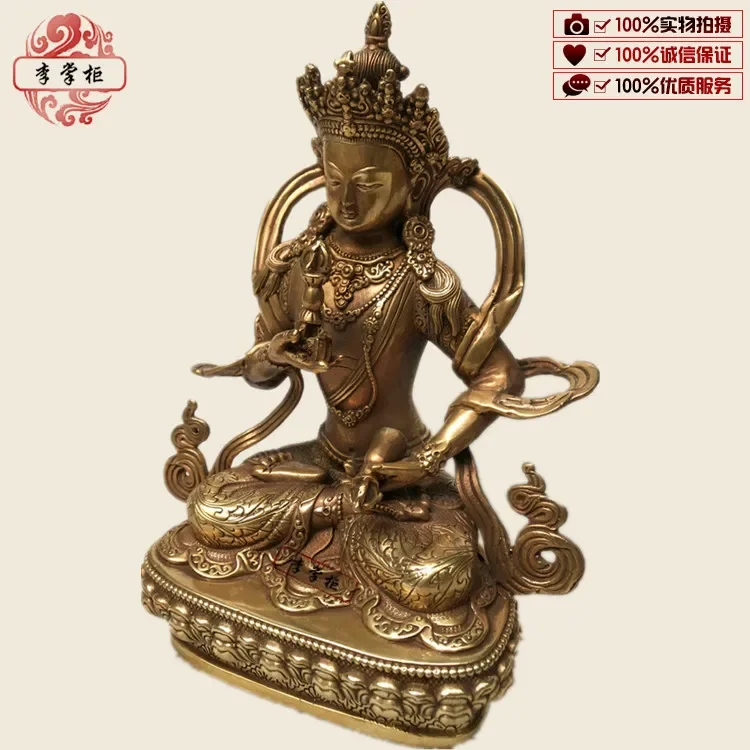 Непальская эзотерическая статуя Будды Canon из чистой меди Ваджрасаттвы