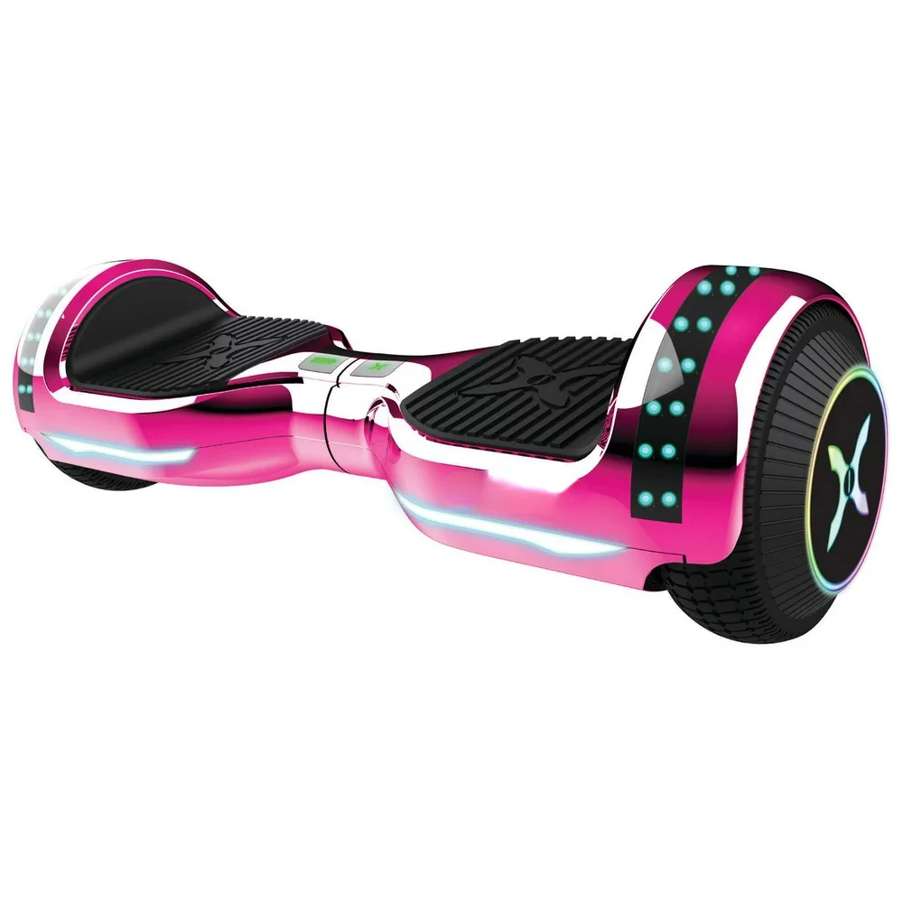 

Certified Hoverboard With 6.5 In. Wheels, LED Sensor Lights, LED Wheel Well Lights, Bluetooth Speaker; Ideal for Boys and Girls