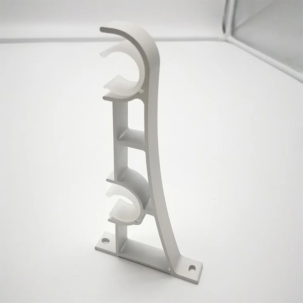 2 упаковки двойных кронштейнов для карнизов из алюминиевого сплава сверхмощные