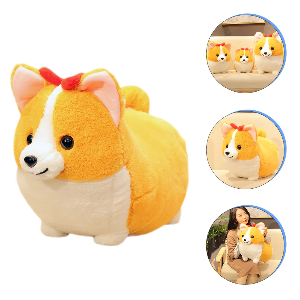

Lovely Corgi Plaything Supple Cartoon Dog Adorable Corgi Doll for Girl
