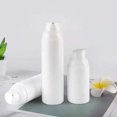 

10pcs/lot 5/10/15/30/50/75ML Empty Plastic Cosmetic Bottle Travel Mini Liquid Bottles Airless Pump Vacuum Toiletries Container