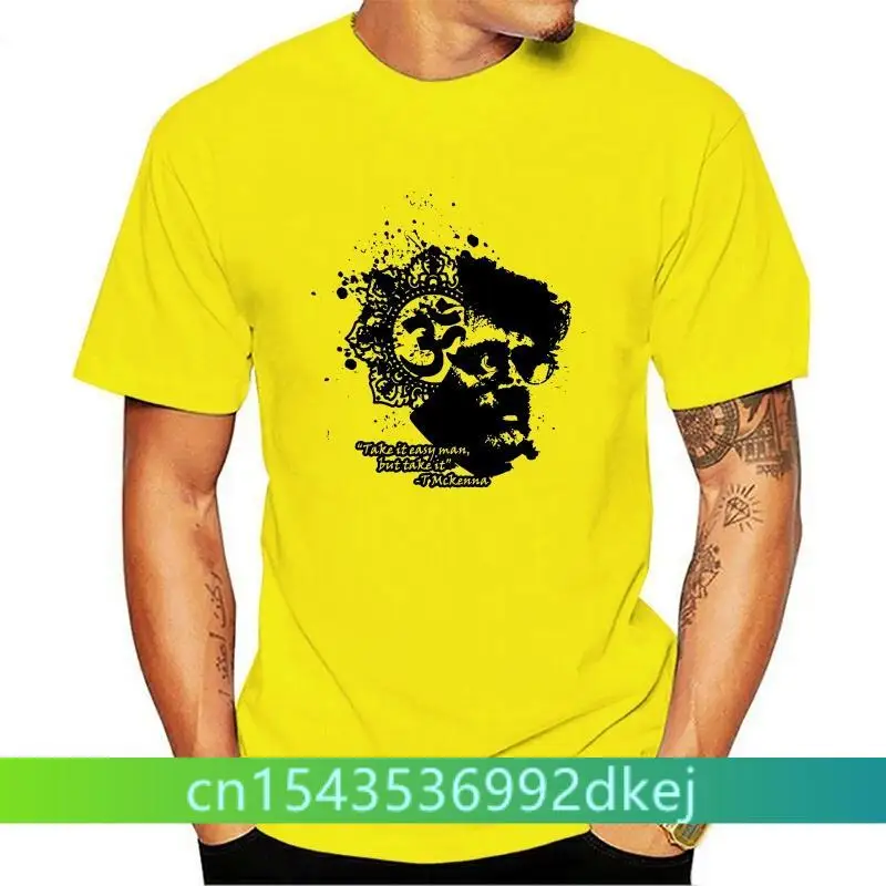 

TERENCE MCKENNA T SHIRT OM SYMBOL ACID LSD