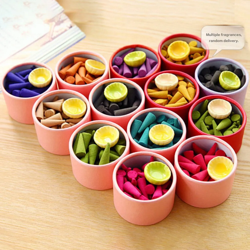 

3Pcs Household Conical Aromatherapy Sweet Tower Mixing Varieties of Flavors