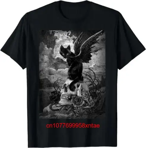 Футболка с длинным или коротким рукавом в готическом стиле