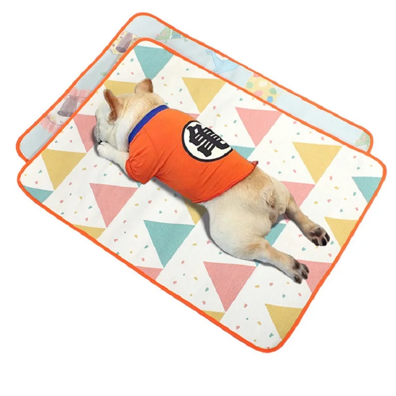 

Pet Urine Pad Reusable Dog Sofa Bed Flooring Dog Diaper Pet Training Cooling Mat Breathable Cat Summer Cushion Puppy Accessories