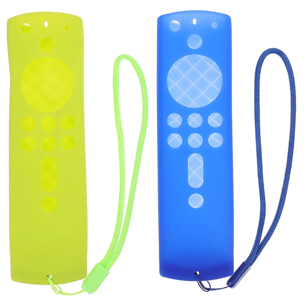 

2 Pcs Remote Control Case Sleeve Remote Silicone Case Remote Cover Silica Gel Remote Silicone Protector