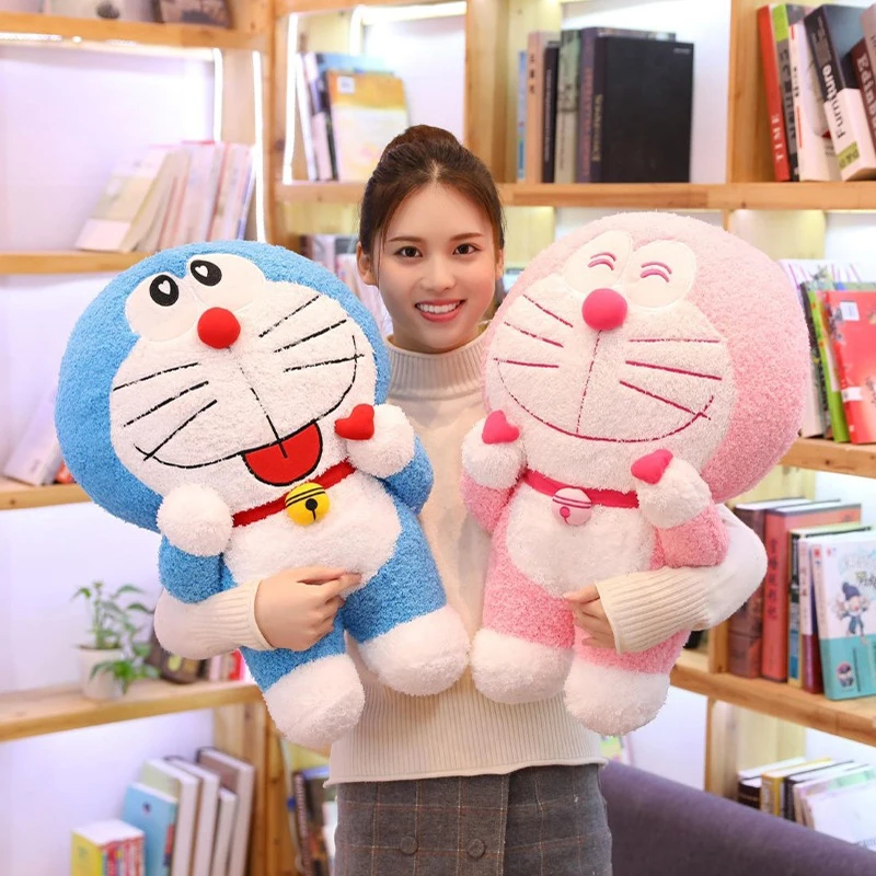 

40cm Kawaii Anime Doraemon Plush Toy High Quality Stuffed Toys Soft Lovely Cat Doll Animal Pillow Toys For Children Kids Gifts