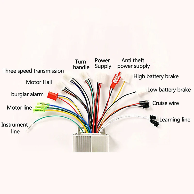 Аксессуары для электрического велосипеда 48 В/60 в/64 в электрический велосипед 350