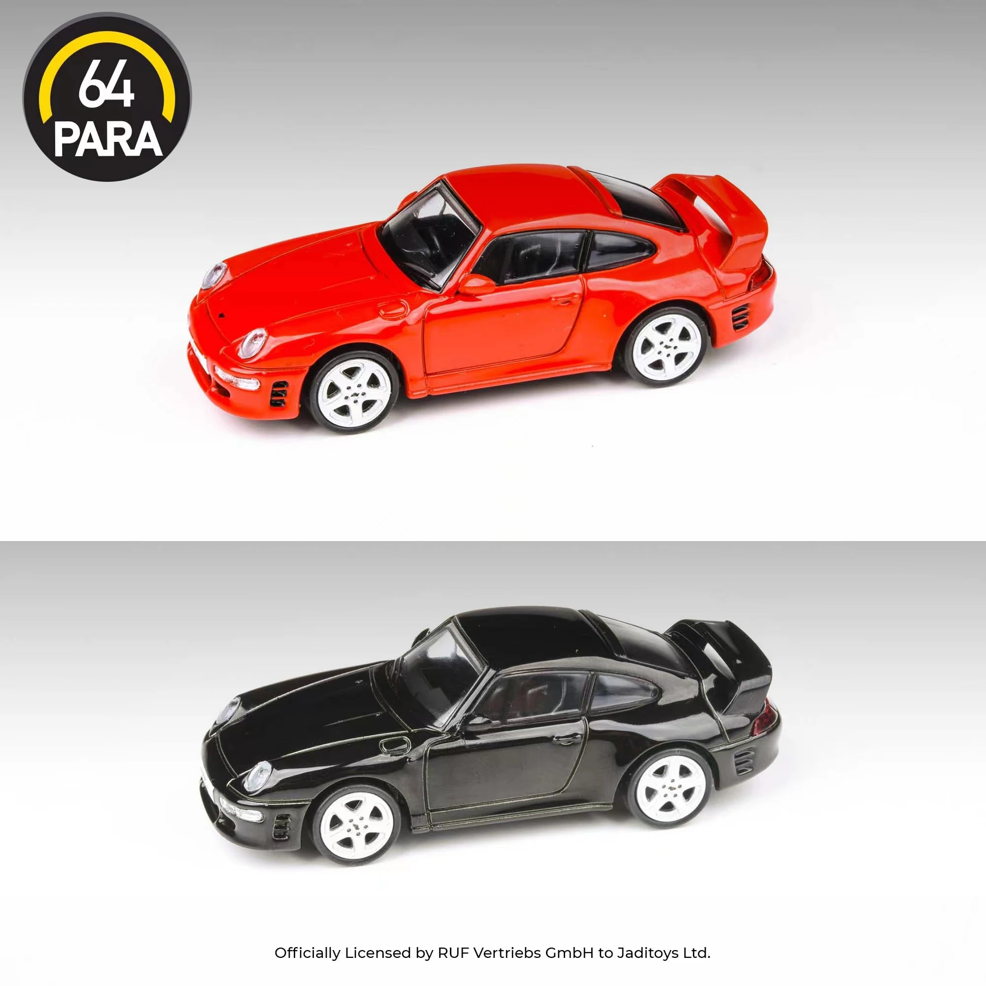 

Para64 1:64 Model Car Porsche RUF CTR2 RWB993 Alloy Die-cast Running Vehicle - LHD