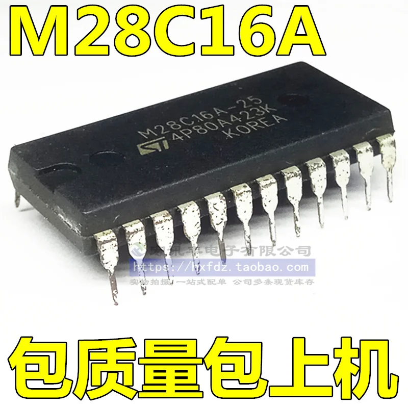 

Бесплатная доставка, M28C16, M28C16A, флэш-карта памяти 24, флэш-карта памяти 10 шт.