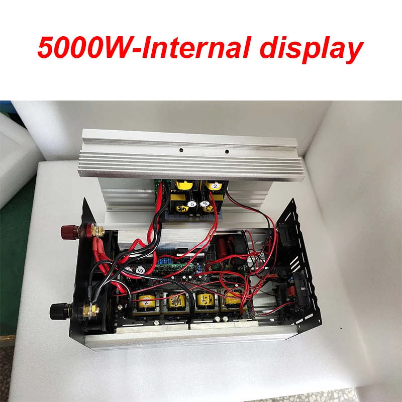 Инвертор немодулированного синусоидального сигнала 5 кВт 6 8 вход 12 В 24 48 выход 220 50