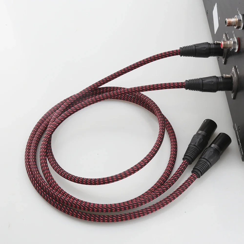 Аудиокабель Audiocrast Hi End HIFI XLR Сбалансированные аудиокабели с медными оловянными