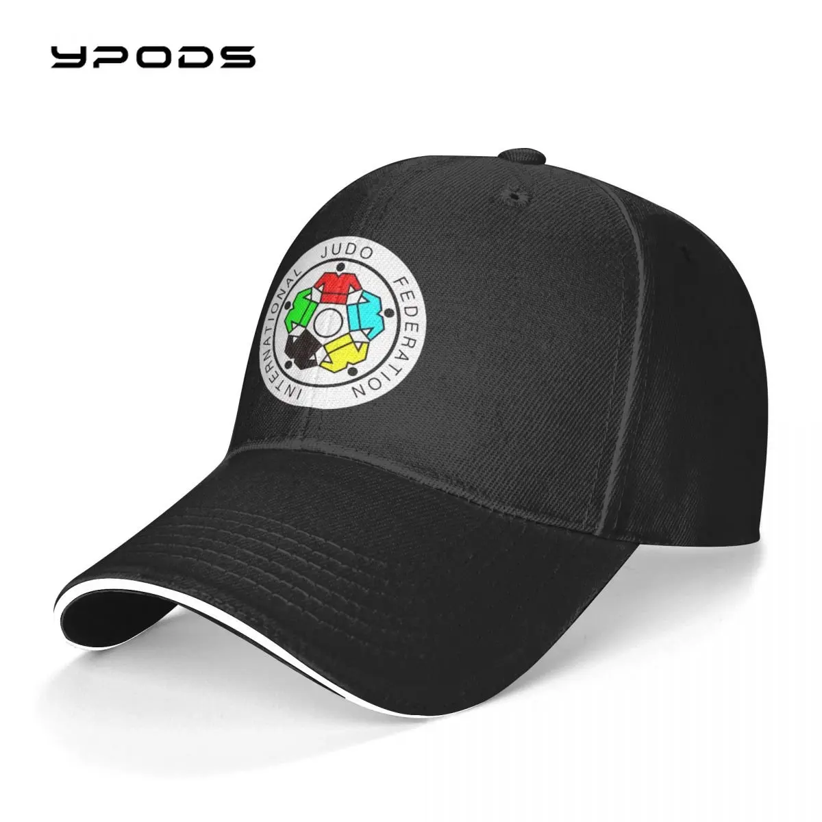 

Baseball Cap Men IJF International Judo Federation Fashion Caps Hats for Logo Asquette Homme Dad Hat for Men Trucker Cap