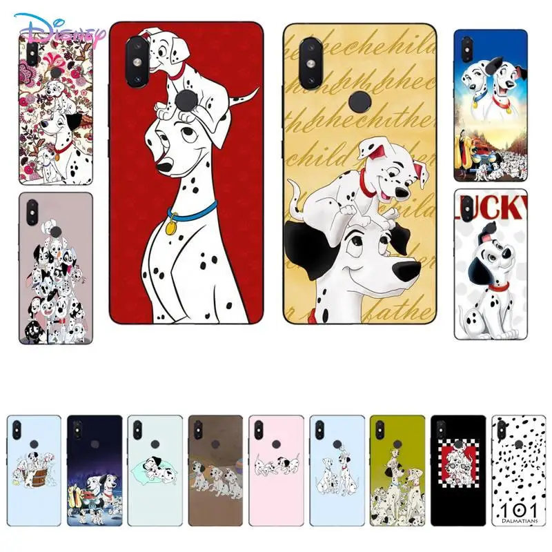 

Disney 101 Dalmatians Dog Phone Case for Xiaomi mi 5 6 8 9 10 lite pro SE Mix 2s 3 F1 Max2 3